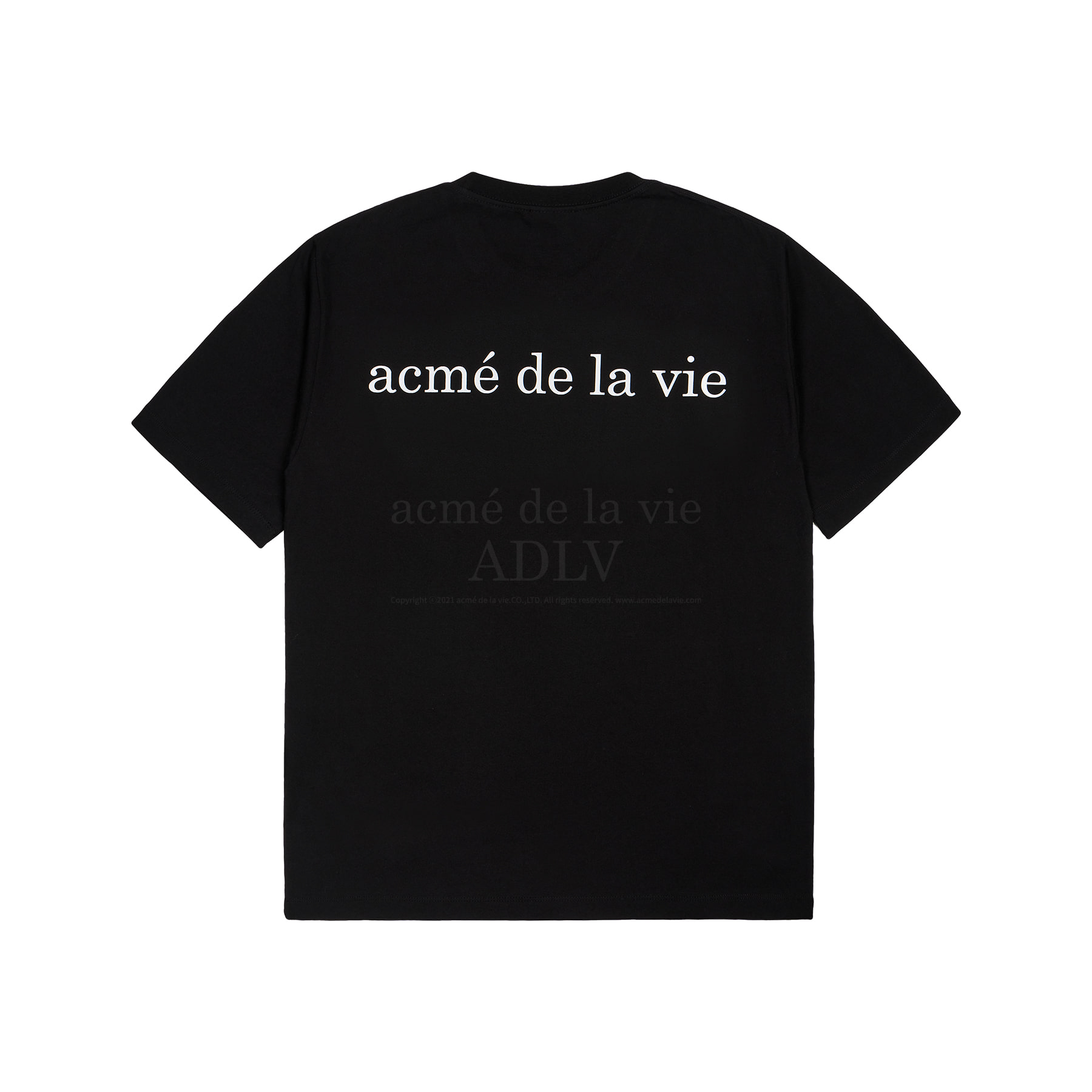 (BLACK)ADLV BABY FACE SHORT SLEEVE T-SHIRT DONUTS(PRE-ORDER) - Image 3
