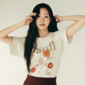 (6 COLORS) (PRE-ORDER)TSHIRT FLOWERMARDI BLOSSOM